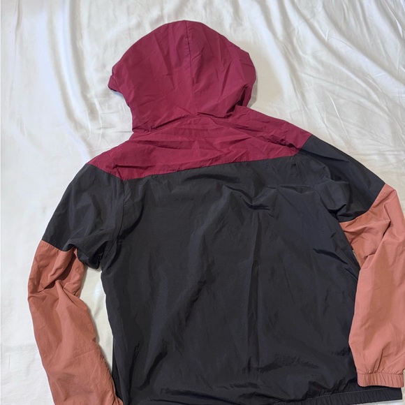 Pink Colorblock Windbreaker Jacket - Picture 4 of 5